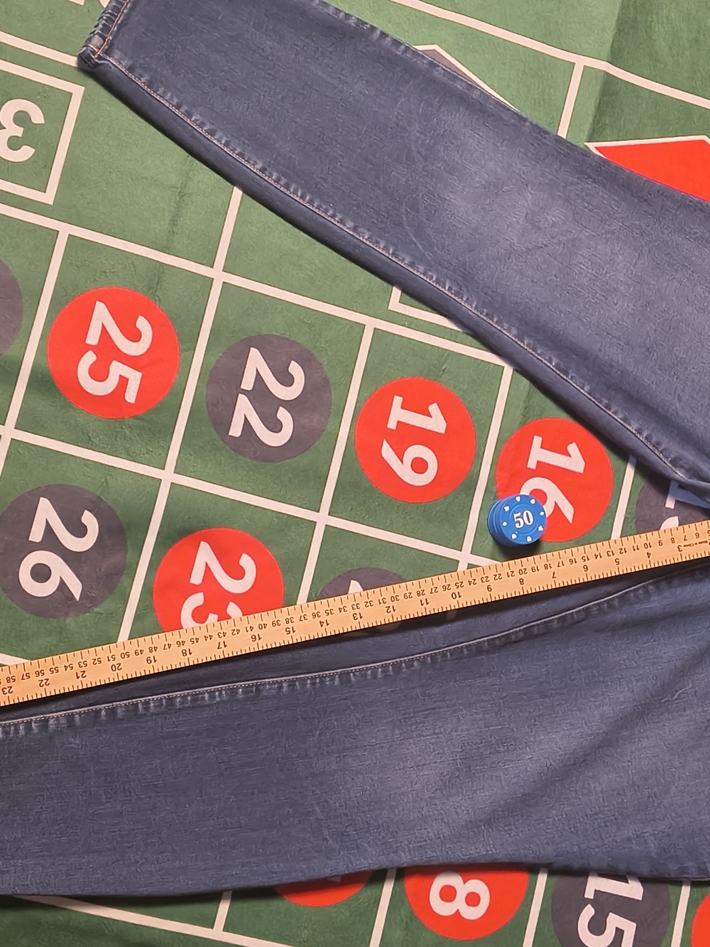 Good American Good Waist Crop Skinny Jeans Size 16/31 Blue High Rise Stretch - Picture 5 of 16